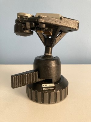 Manfrotto 168 Ball Head with QR Plate  Made in Italy - Excellent Condition