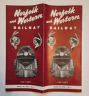 NORFOLK and WESTERN RAILWAY Time Table - October 30, 1955 - No. 5 — photo 7