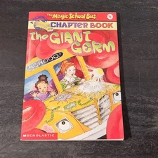 Magic School Bus The Giant Germ Joanna Cole Science Kids Chapter Book Softcover