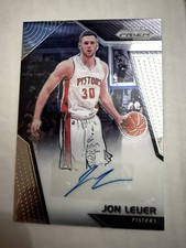 Jon Leuer 2017-18 Panini Prizm Auto SG-JL