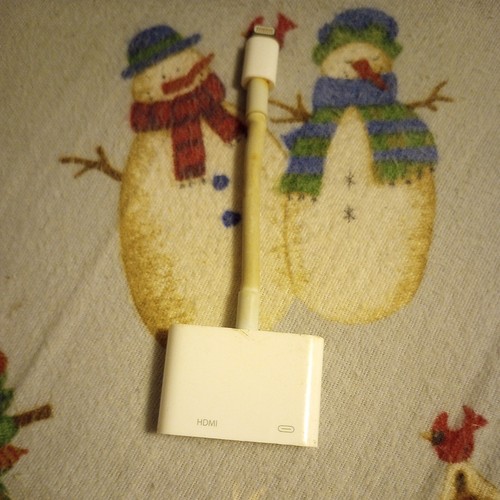 Apple Lightning to HDMI Digital AV Adapter Model A1438 Genuine
