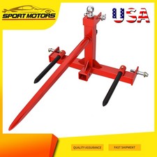 3 Point Quick Attach Hitch For Category 1 Tractor W/2 Stabilizer Spears 3000lbs