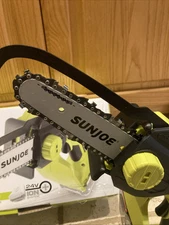 Sun Joe 24V  Cordless Mini Chainsaw Handheld Pruning Saw
