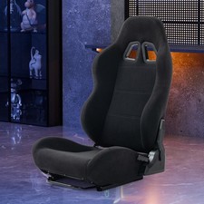 Minneer Double Lock and Slide Racing Game Chair Fit for Racing Simulator Cockpit