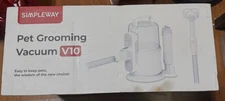 Simple Way Pet Grooming Vacuum, 6in1 Dog Grooming Kit - 2.1 Liter canister V-10