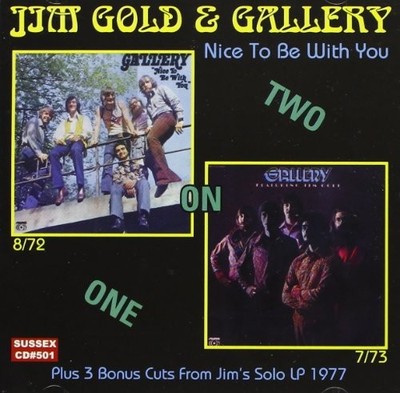 GALLERY-FEAT JIM GOLD - Nice To Be With You 2 On 1 - CD - Import - *SEALED/NEW*