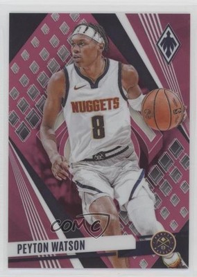 2023-24 Panini Phoenix Pink 109/175 Peyton Watson #50 11es