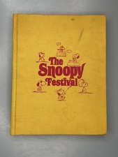 1974 1st Edition The Snoopy Festival Peanuts Charles M Schulz Cartoon HC Book 