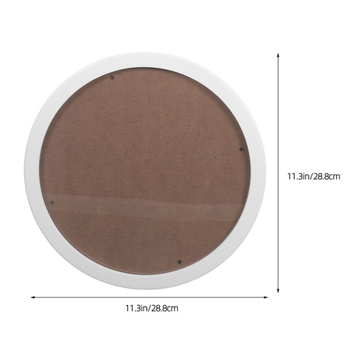 Round Decorative Photo Frame Circular Hanging Picture for Photos - Picture 6 of 12