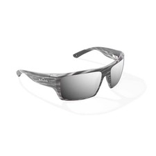 Bajio Nato Sunglasses -Gray Stripe Matte Frame / Silver Mirror Lens Mens Sunglas