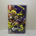 Nintendo Splatoon 3 for Switch Complete in Box with Case, Tested Working
