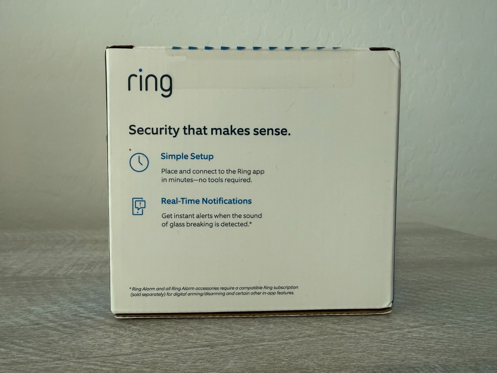 Ring Alarm Glass Break Sensor 2-Pack 4AG1S1-0EN0 Brand New Sealed