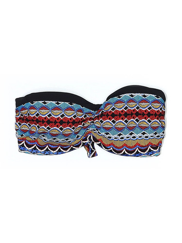 SKYE Women Blue Swimsuit Top L