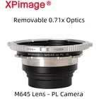 XPimage M645-PL 0.71x Speedbooster for Mamiya 645 Lens to ARRI PL Cine Camera