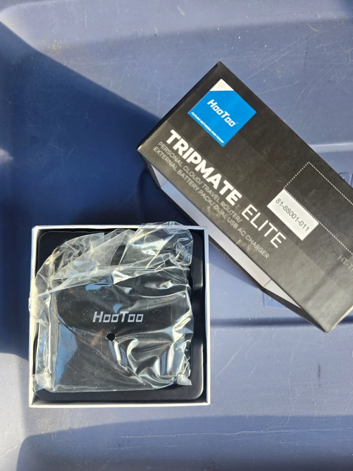HooToo TripMate Elite HT-TM04 Router de Viaje Inalámbrico Banco de Alimentación USB Ethernet Cas Foto 2 de 3