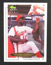 1991 Classic Best REGGIE SANDERS Rookie RC Bonus Card GOLD #BC-4. rookie card picture