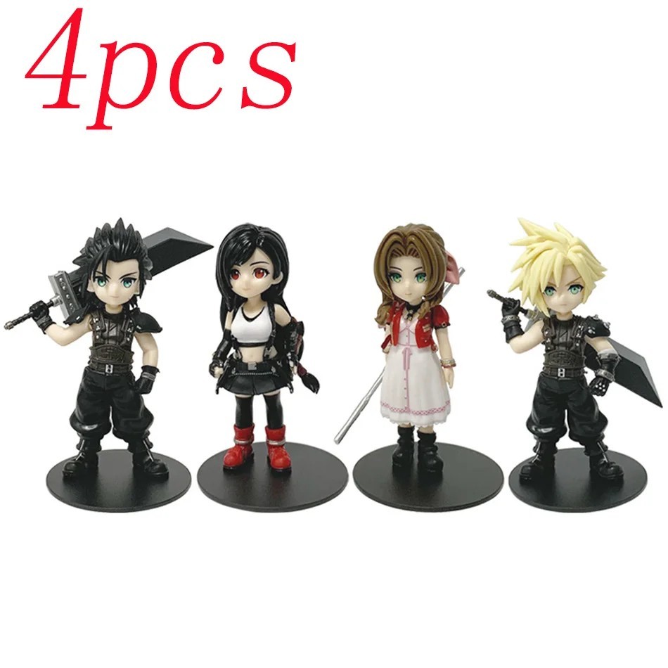 Final Fantasy VII Rebirth Q-Version Figures – 4PCS Tifa