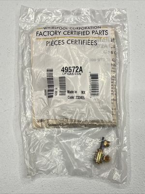#ad NEW Genuine OEM Whirlpool 49572A Roper Dryer Liquid Propane Gas Conversion Kit $18.95