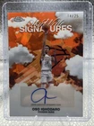 Oso Ighodaro 2025-26 Topps Chrome SkyWrite Signatures Orange Geometric Auto /25