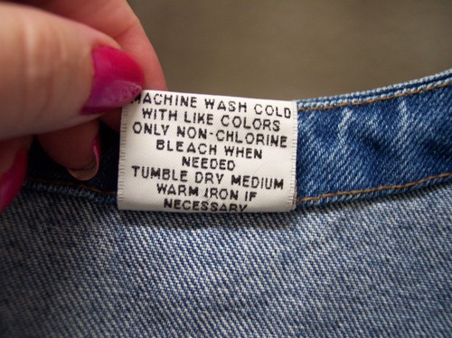 CMC Color Me Cotton Denim Vest size L blue jean jewel tones siqned Penny Candy - Picture 12 of 12