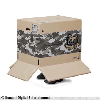 Metal Gear Solid V Phantom Pain Cardboard Box Walking Gimmick MGSV MGS5