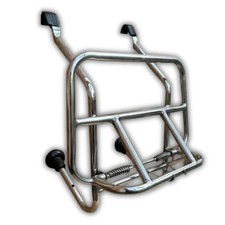 Royal Alloy GP TG Front Carrier Stainless Steel &ndash; Short Arm (No Crashbars)