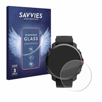 3x Savvies Schutzglas für Polar Grit X Echt Glas Panzer Display 9H
