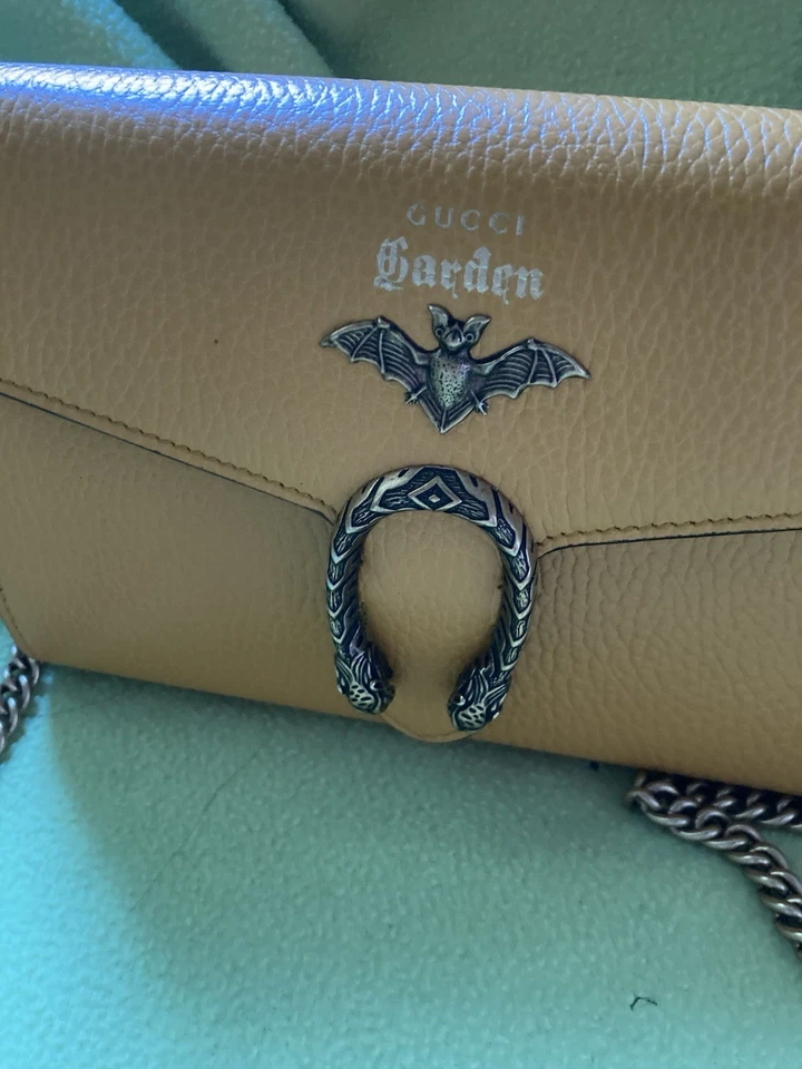 New GUCCI Garden Dionysus Women’s Crossbody Wallet On Chain Shoulder Bag - Image 3 of 4