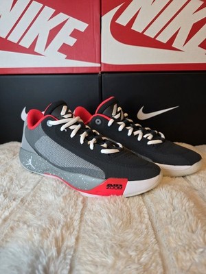 Size 11 - Air Jordan Luka .77 Off Noir/Particle Grey/Bright Crimson/White