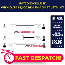 HT Leads Ignition Cables Set fits JEEP CHEROKEE XJ 4.0 88 to 01 Cambiare Quality