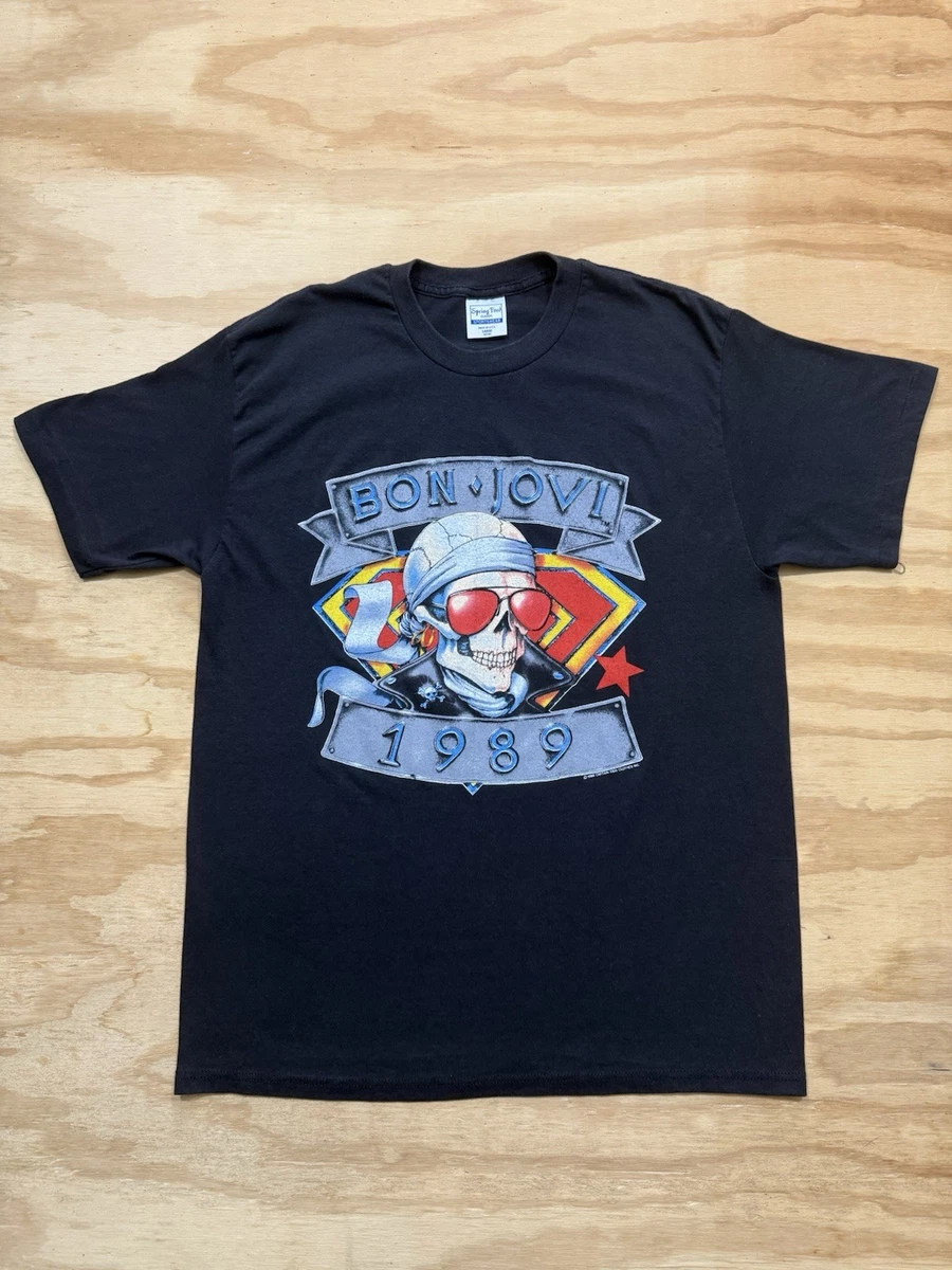 Bon Jovi Shirt In Men's Vintage T-Shirts for sale | eBay