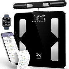 FITINDEX Body Composition Scale for Body Weight, Smart 8-Electrodes with BMI,