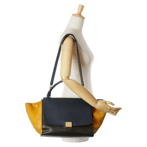 CELINE Trapeze Handbag Shoulder Bag 2WAY Women 【Used】 - Picture 7 of 7