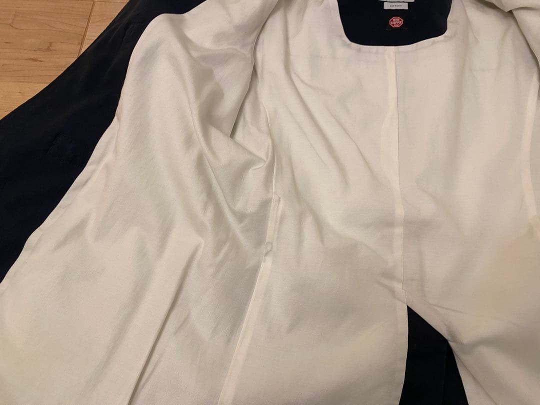 visvim COMMODORE COAT Navy Wool Duffle Short/Mid … - image 10