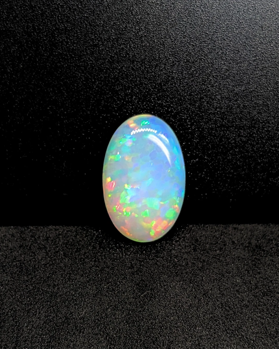 Real Ethiopian Welo Opal 9 Ct Loose Oval Cabochon Gemstone 20x15mm for Jewelry image 9