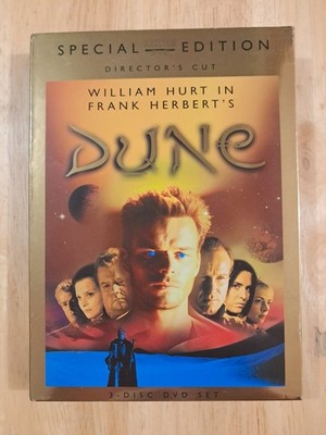 Frank Herbert's DUNE DVD 2000 Special Edition Director's Cut William Hurt 3-Disc