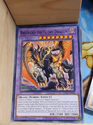 Brigrand the Glory Dragon SDAZ-EN044 Structure Deck: Albaz Strike 1st Edition