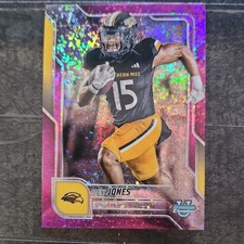 Topps 2025 Bowman University Chrome Matt Jones #101 Southern Miss Fuchsia Mini