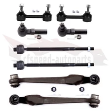 Set Of 8 For 1993-1999 Saturn SC2 Front Rear Control Arm And Ball Joint Tie Rod