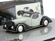 VOISIN C27 AEROSPORT Coupe 1934 MINICHAMPS 1:43 Grey Diecast Resin