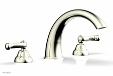 New Phylrich REVERE & SAVANNAH Deck Tub Set PHD1202TTO-15 FINISH:  Satin Nickel