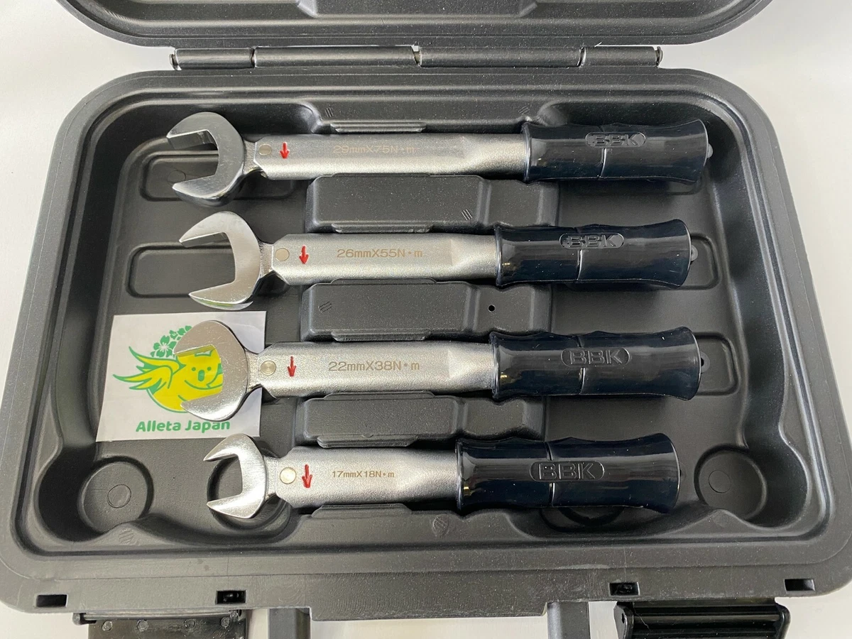 BBK ATQS 41 Torque Wrench Set of 4 1 4 3 8 1 2 5 8 Manual type