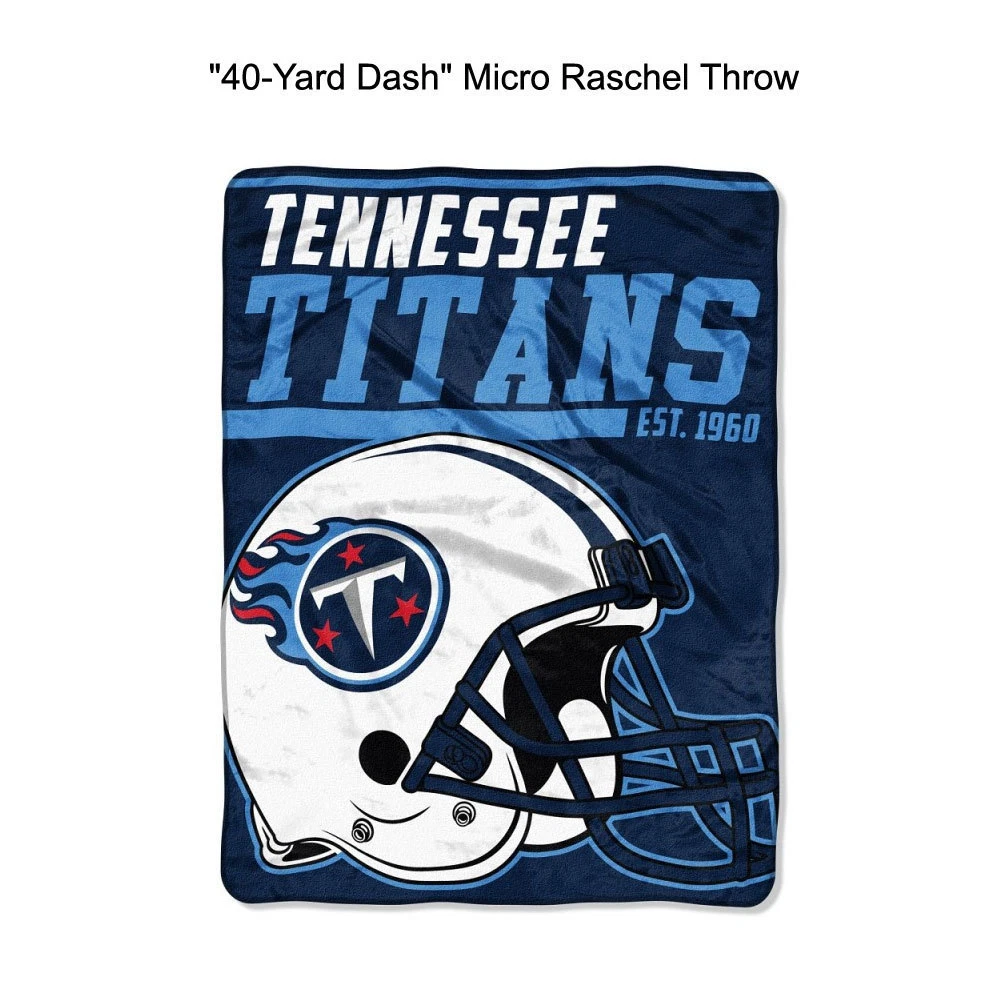 Pick Your Team Dash Micro Raschel Throw Blanket