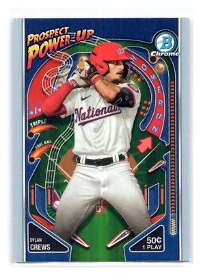 2024 Bowman #PP-10 Dylan Crews Prospect Power-Up