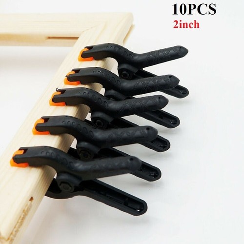 10x 2 Market Stall Plastic Spring Clamps Heavy Duty Clips Tarpaulin
