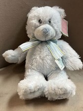 Russ Baby MY FIRST TEDDY Blue Teddy Bear Plush Stuffed Animal 10  