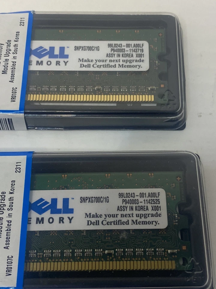 PC2-6400 DELL SNPXG700C/1GB HYNIX HYMP112U64CP8-S6 AB-C Kit (2X) - Image 4 of 4