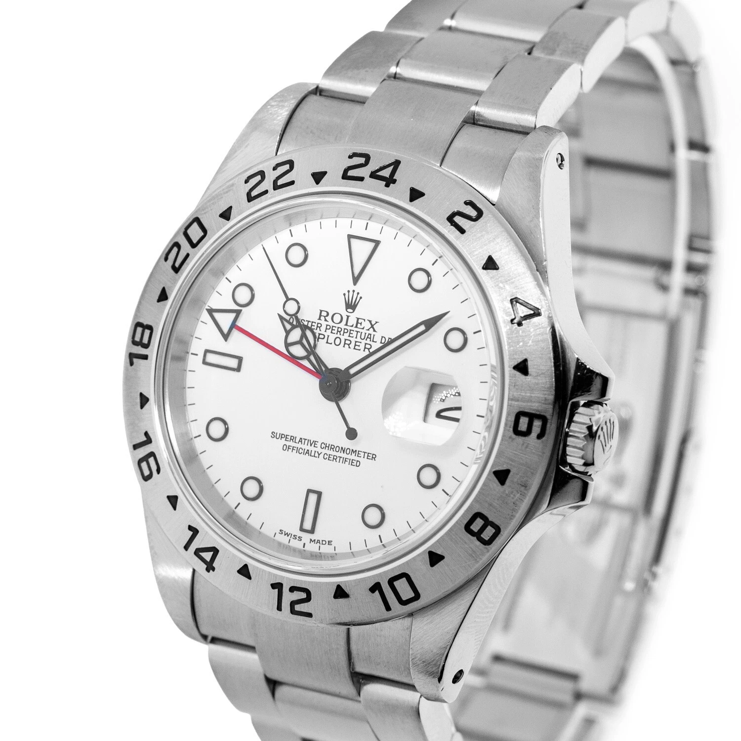Rolex — Rolex Explorer II "Polar" 40mm Stainless Steel White Dial & Steel Bezel 16570