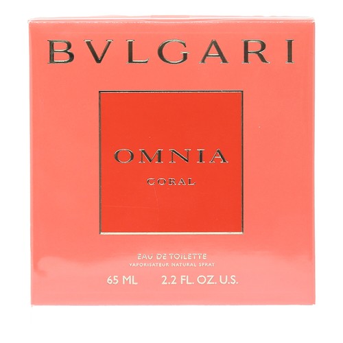 Bvlgari Omnia Coral Eau de Toilette for Women 65ml/2.2oz Spray, NEW IN