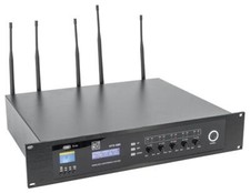 Wireless 5 Uhf Channel Conference Receiver & Recorder, 19" Rack Mount - Htx-38r
